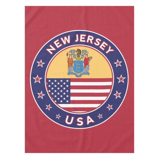 New Jersey Tablecloth (Front)