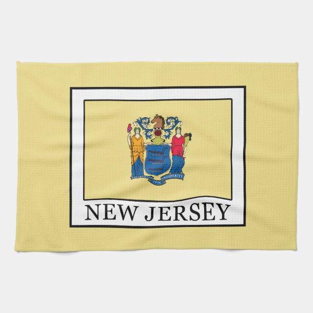 New Jersey Tea Towel (Horizontal)