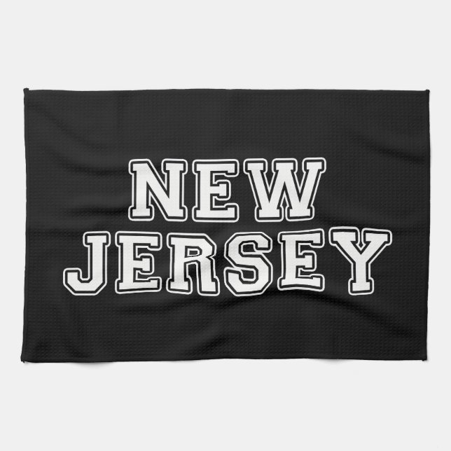 New Jersey Tea Towel (Horizontal)