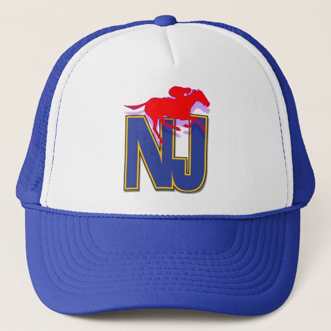 New Jersey thoroughbred zip cap (Front)