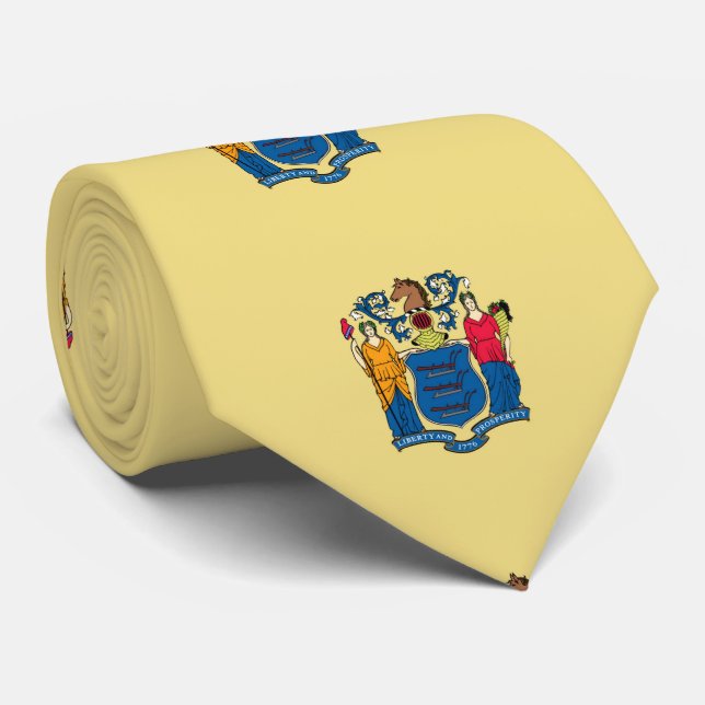 New Jersey Tie (Rolled)