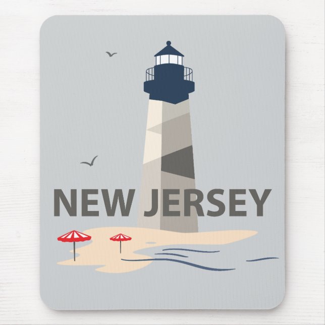 New Jersey, United States of America Mouse Mat (Front)