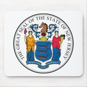 New Jersey, USA Mouse Mat