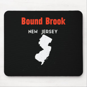 New Jersey Usa State America New Jerseyite Bound B Mouse Mat