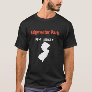 New Jersey USA State America New Jerseyite Edgewat T-Shirt