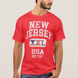 New Jersey USA XXL Athletic design 1 T-Shirt