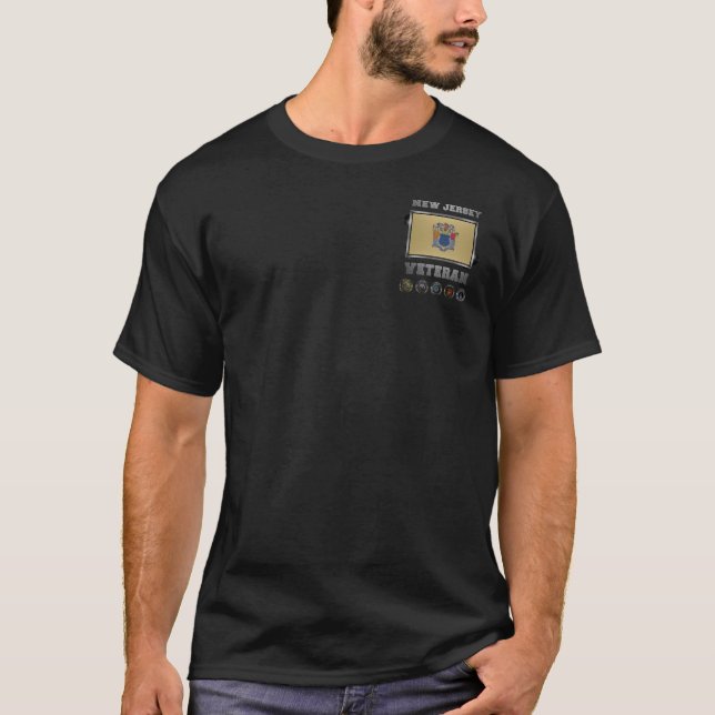 New Jersey Veteran Tshirt (Front)