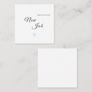 New Job Good Luck Congratulations Card