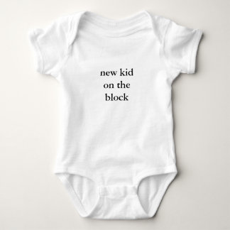 New Kid On The Block Baby Bodysuit