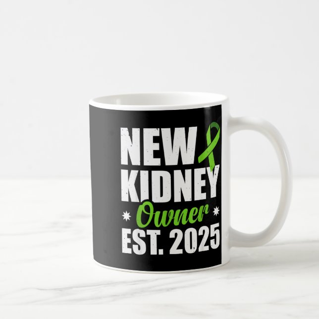 New Kidney Owner Est. 2025  Coffee Mug (Right)