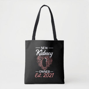 New Kidney Owner Transplant Organ Recipient Tote Bag
