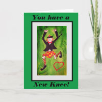 New Knee Highland dancer card
