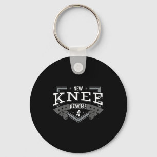 New knee new me joint replacement arthroplasty sur key ring