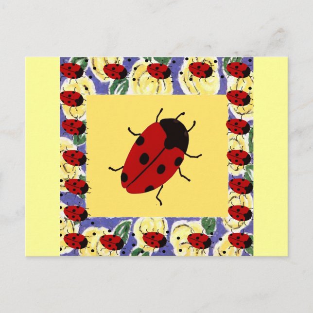 New Lady Bugs Postcard (Front)
