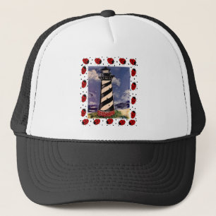 New Ladybug Lighthouse Trucker Hat