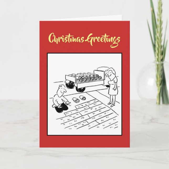 New Lawn Turfing Company Christmas Card (Front)