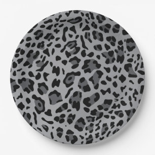 New Leopard Texture 11 Paper Plate