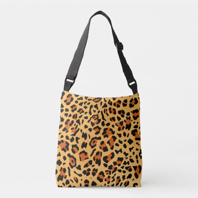 New Leopard Texture 3 Crossbody Bag (Front)