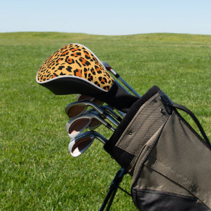 New Leopard Texture 3 Golf Head Cover