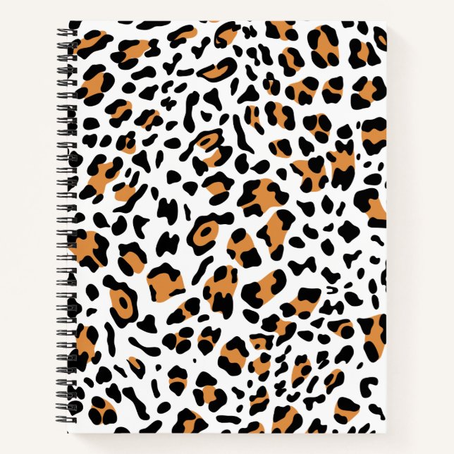 New Leopard Texture 5 Notebook (Front)