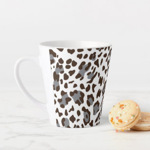 New Leopard Texture 7 Latte Mug