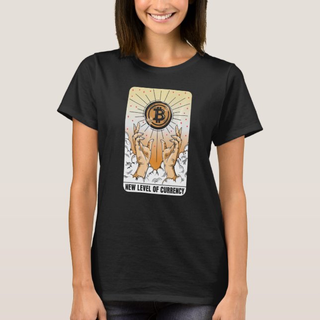 New Level of Currency Bitcoin Evolution Crypto Tec T-Shirt (Front)