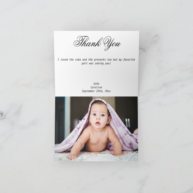 New Libra Impressionist Painting Style with Gold  Thank You Card (Inside)