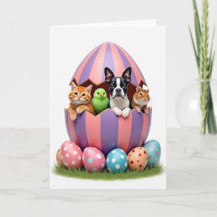 New Life Big Egg Scene Card