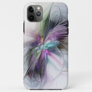 New Life, Colourful Abstract Fractal Art Fantasy iPhone 11 Pro Max Case