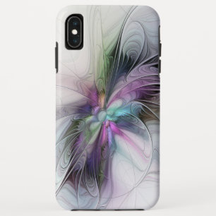 New Life, Colourful Abstract Fractal Art Fantasy iPhone XS Max Case