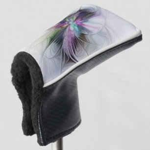 New Life, Colourful Abstract Fractal Art Fantasy Golf Head Cover