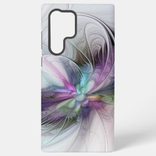 New Life, Colourful Abstract Fractal Art Fantasy Samsung Galaxy Case