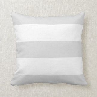 New Light Grey & White Stripe Pillow Gift