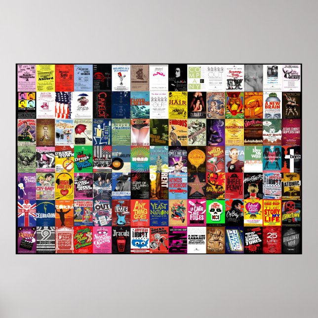 New Line Theatre - The First Hundred Shows Poster (Front)