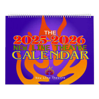 New Line Theatre's 2025-2026 Photo Calendar