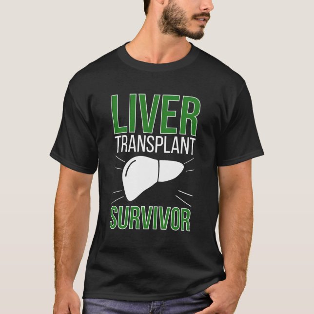 New Liver Transplant Survivor Liver Transplant Rec T-Shirt (Front)