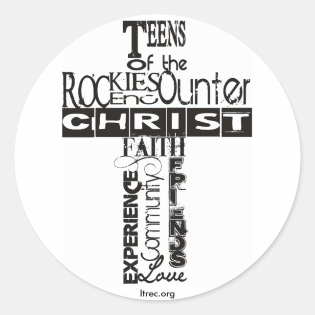 New Logo - simplified Classic Round Sticker (Front)