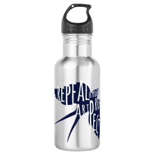 New logo water bottle