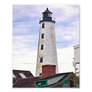 New London Harbour Lighthouse, CT Photo Print