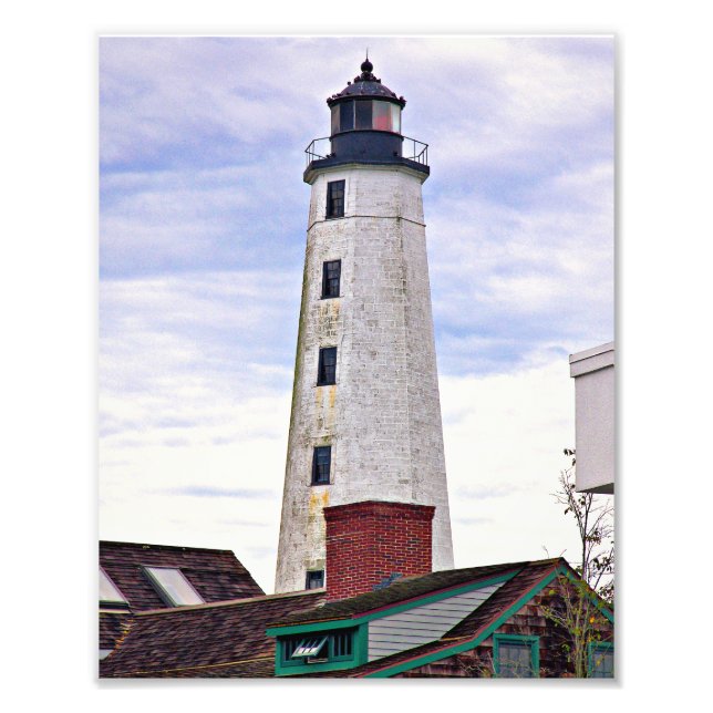 New London Harbour Lighthouse, CT Photo Print (Front)