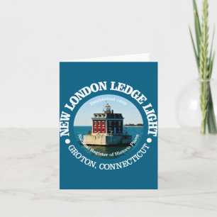 New London Ledge Light  Card