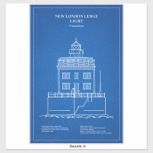 New London Ledge Lighthouse - Connecticut – AD