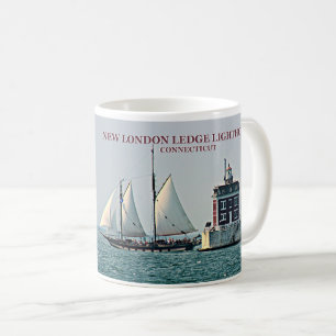 New London Ledge Lighthouse, Connecticut Mug