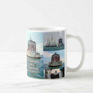 New London Ledge Lighthouse, Connecticut Mug