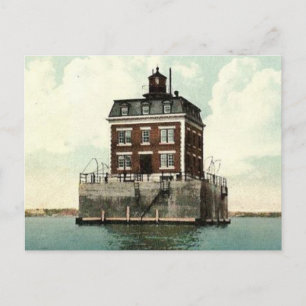 New London Ledge Lighthouse Postcard