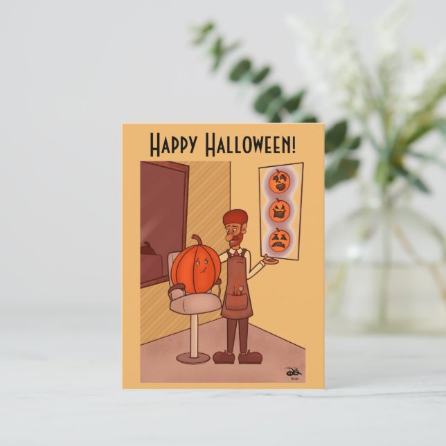 New Look Halloween Postcard (Standing Front)