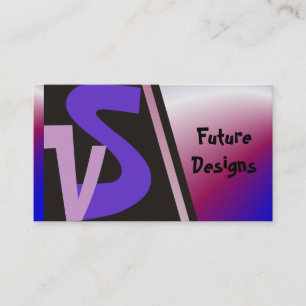 New Look Monogram Business Cards