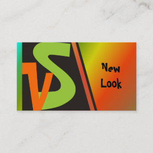 New Look Monogram Business Cards
