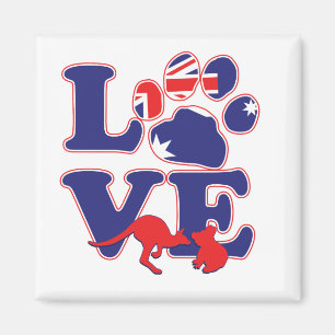NEW-Love-From-Australia-with-Animals Magnet