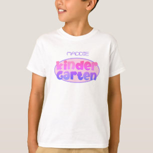 New Low Price! Cute, PERSONALIZED Kindergarten T-Shirt